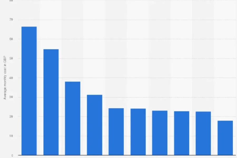 Average Monthly Cost of Dog Insurance UK